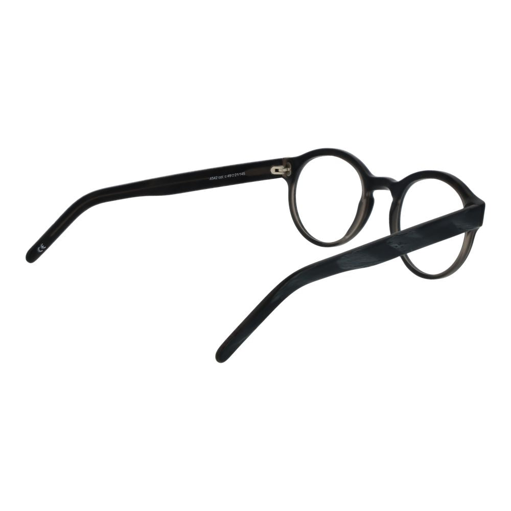 Andy Wolf Gray Unisex Optical Frames – Stylish Round Design
