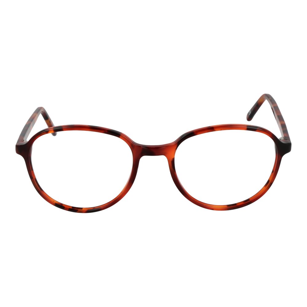 Andy Wolf Red Unisex Optical Frames – Panto Full-Rim Design