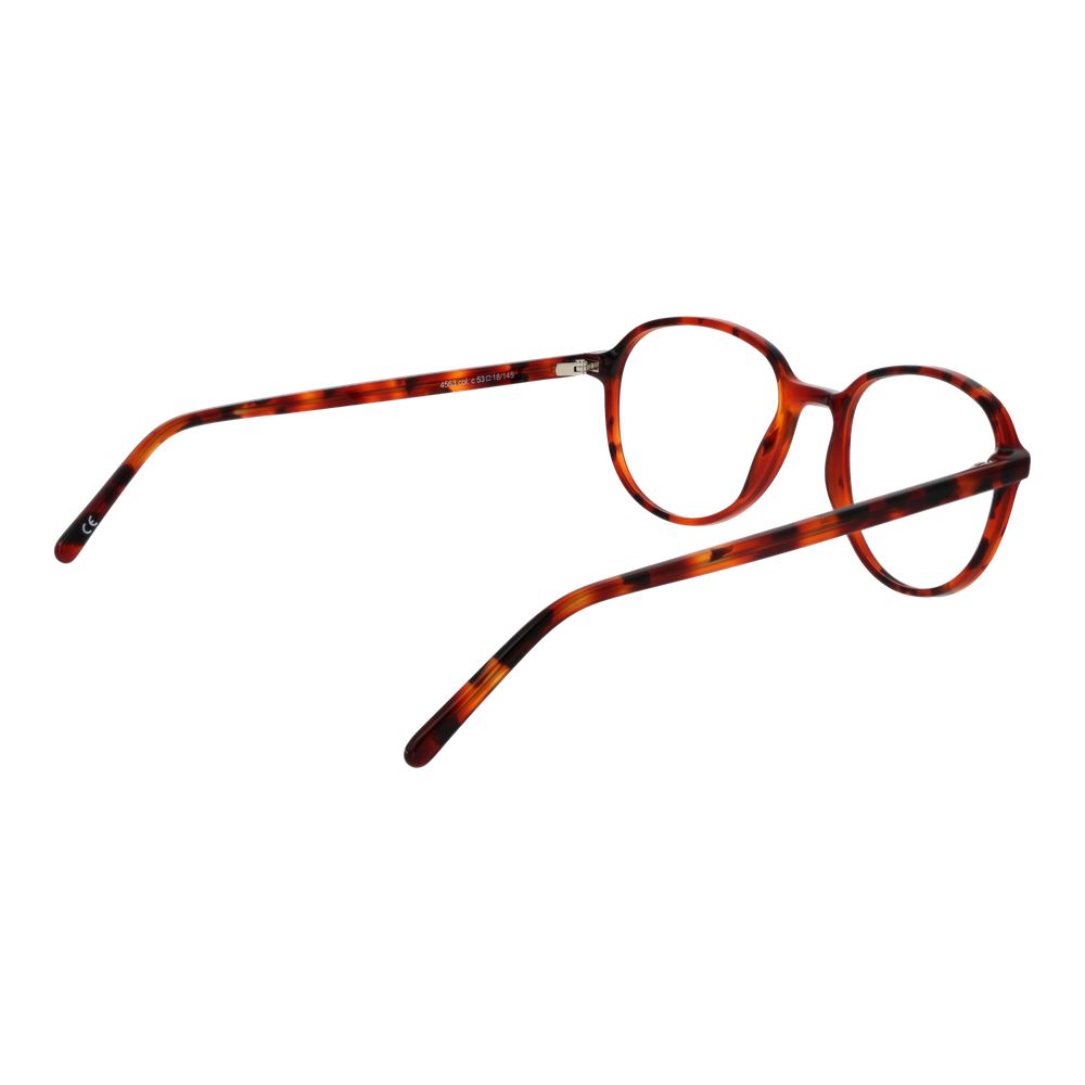 Andy Wolf Red Unisex Optical Frames – Panto Full-Rim Design