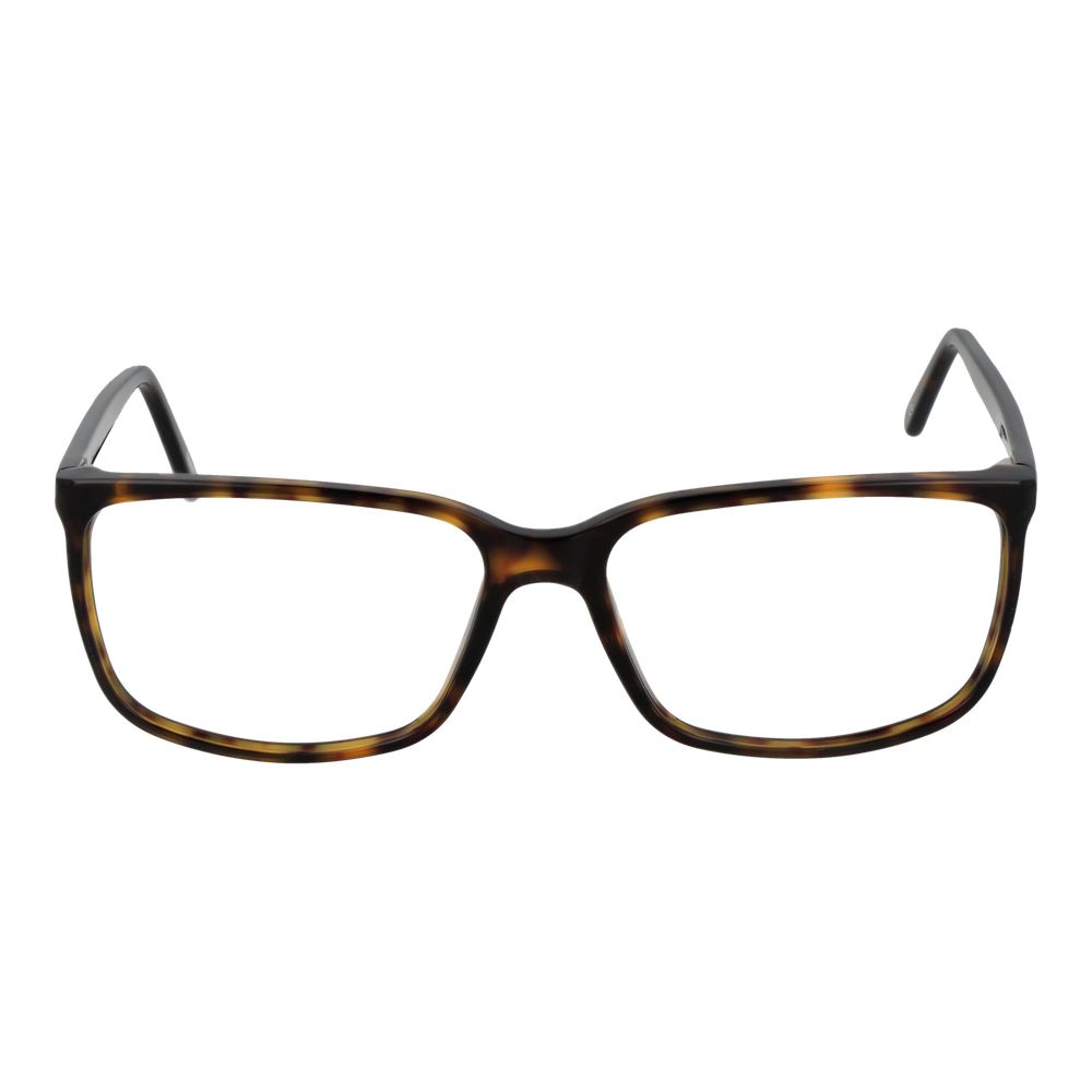 Andy Wolf Brown Unisex Optical Frames – Rectangle Full-Rim, 58mm