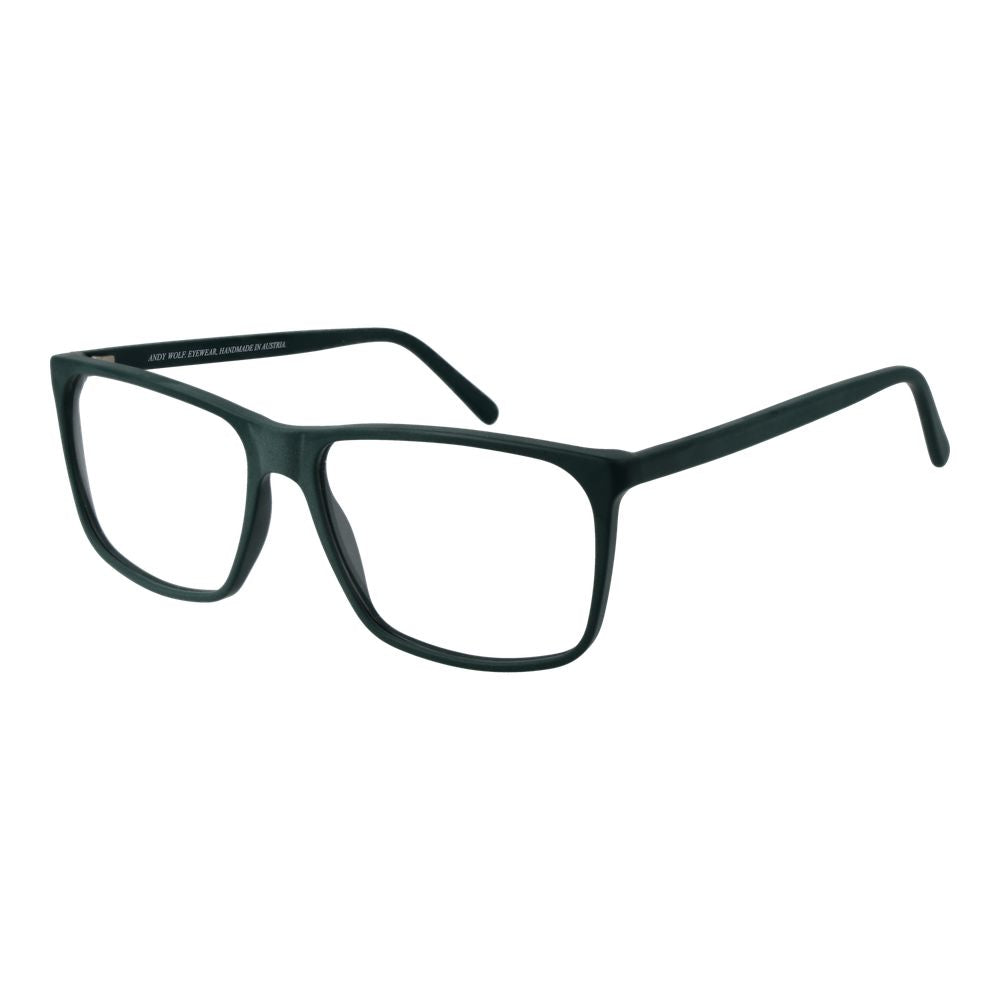 Andy Wolf Green Unisex Optical Frames – Stylish Rectangle Design