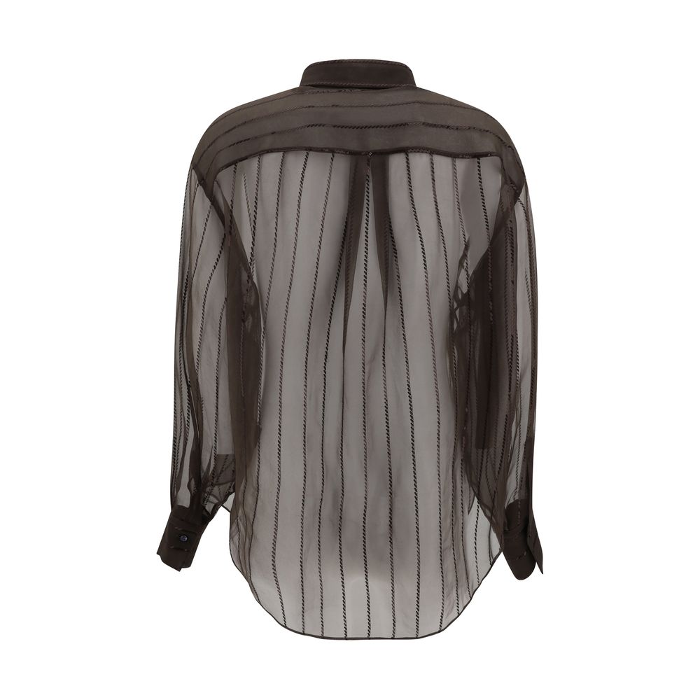 Brunello Cucinelli Silk Shirt: A Touch of Elegance