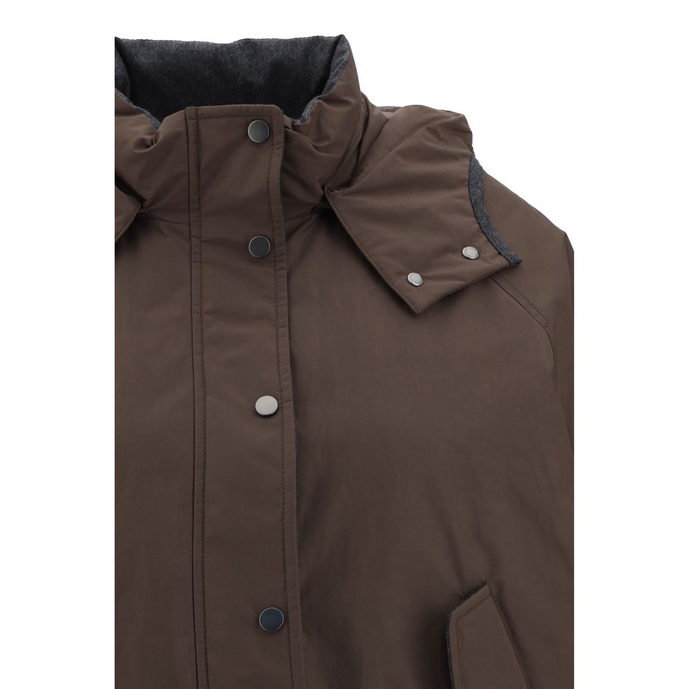 Brunello Cucinelli Padded Down Jacket - Timeless Elegance for Cold Days