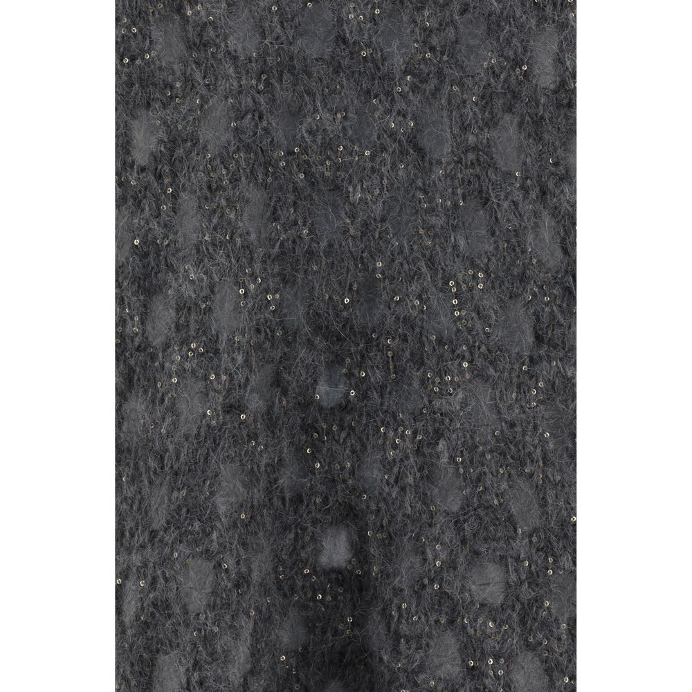 Brunello Cucinelli Perforated Sequins Sweater