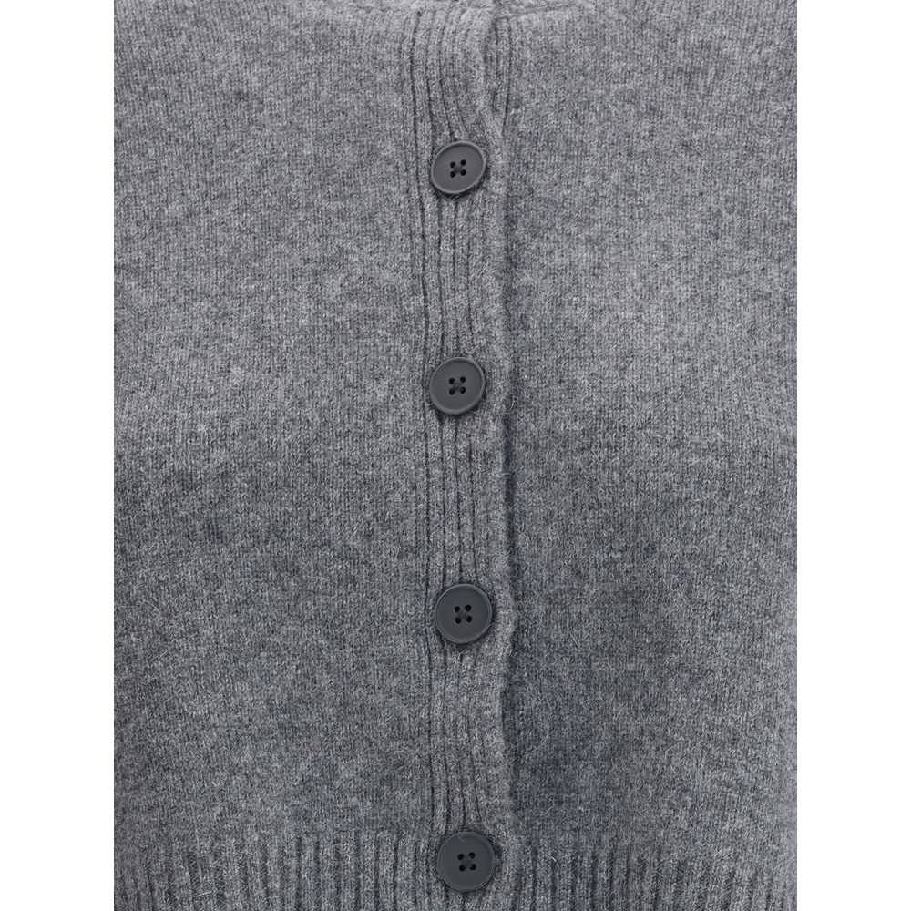 Loulou De Saison Cashmere Crop Cardigan