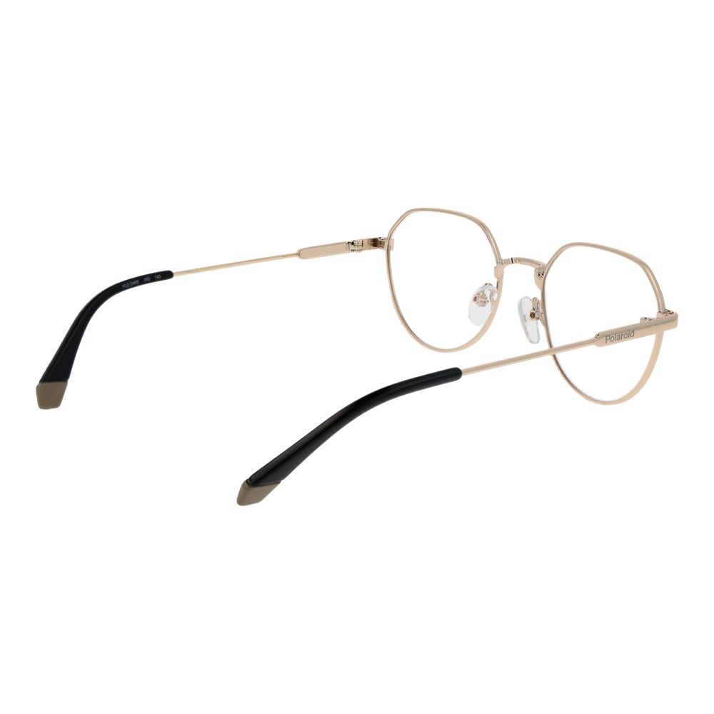 Polaroid Gold Unisex Optical Frames – Full-Rim, 52mm