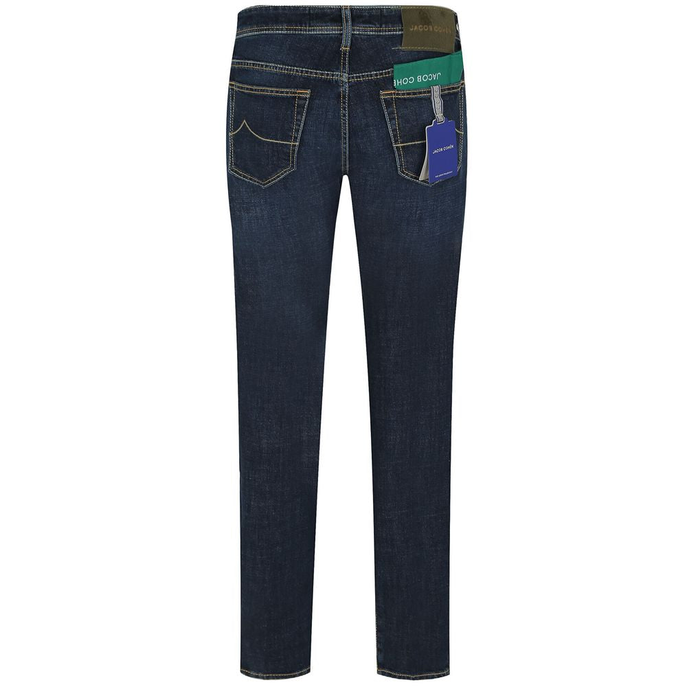 Jacob Cohen Dark Blue Bard Cotton Jeans