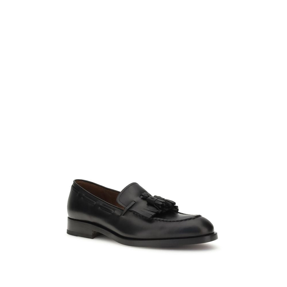 Fratelli Rossetti Leather Loafers with Tassels