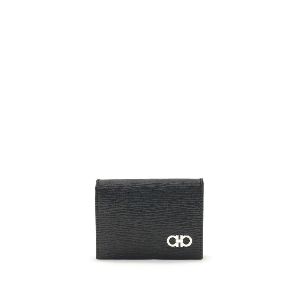 Ferragamo Calf Leather Credit Card Case