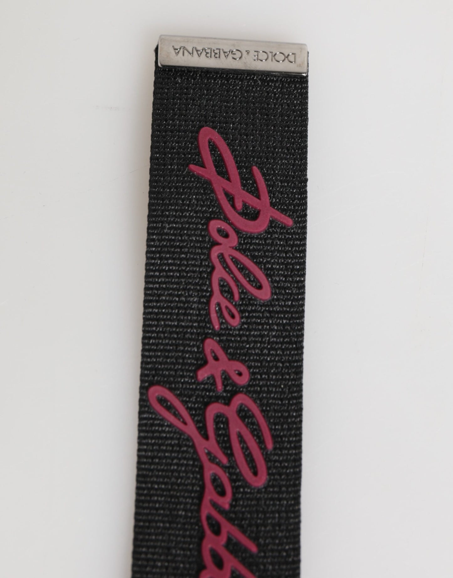 Dolce & Gabbana DG Logo Silver Men Keychain