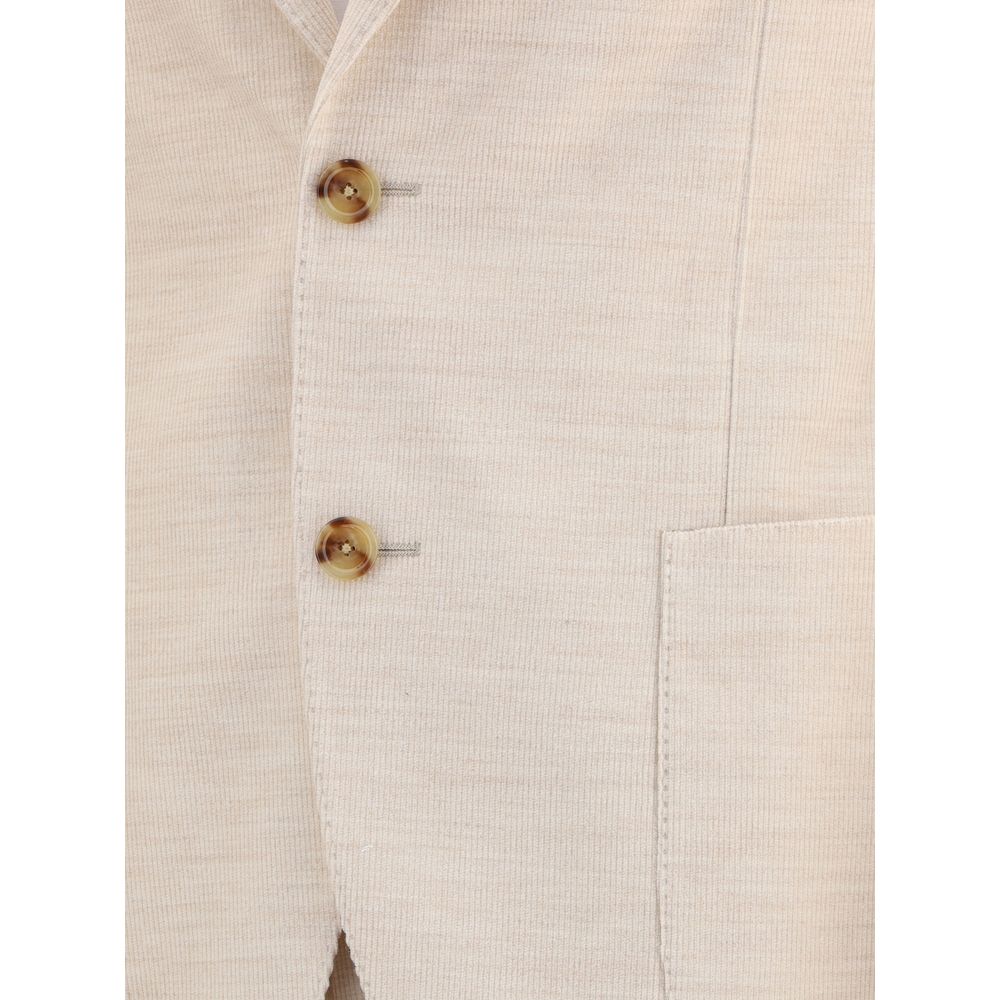 Lardini Single-breasted Corduroy Suit