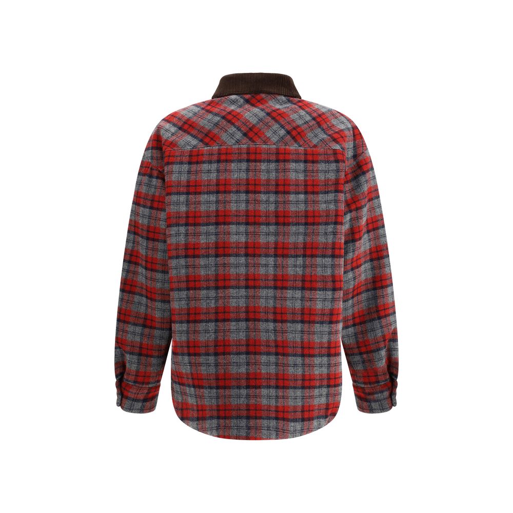 Miu Miu Plaid Bomber Jacket