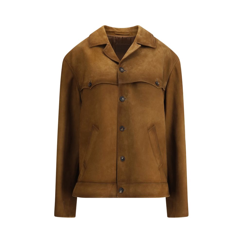 Prada Leather Jacket - Timeless Elegance in Calf Leather