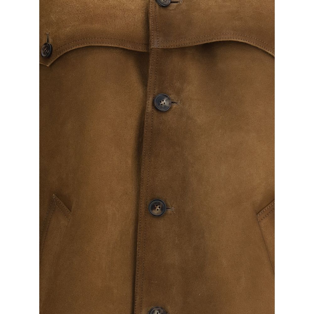 Prada Leather Jacket - Timeless Elegance in Calf Leather