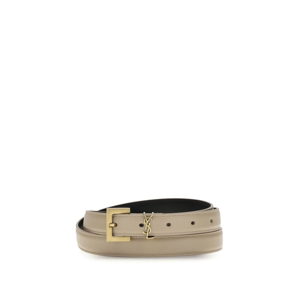 Saint Laurent Cassandre Slim Belt