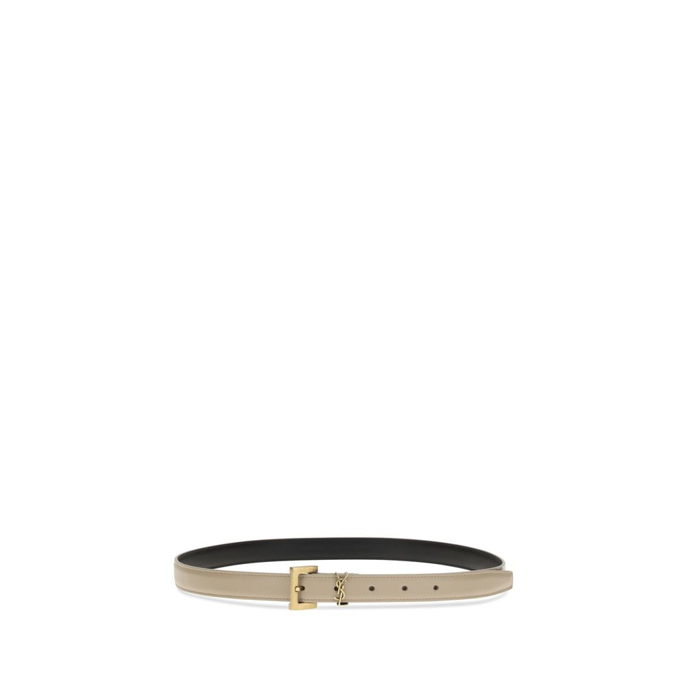 Saint Laurent Cassandre Slim Belt