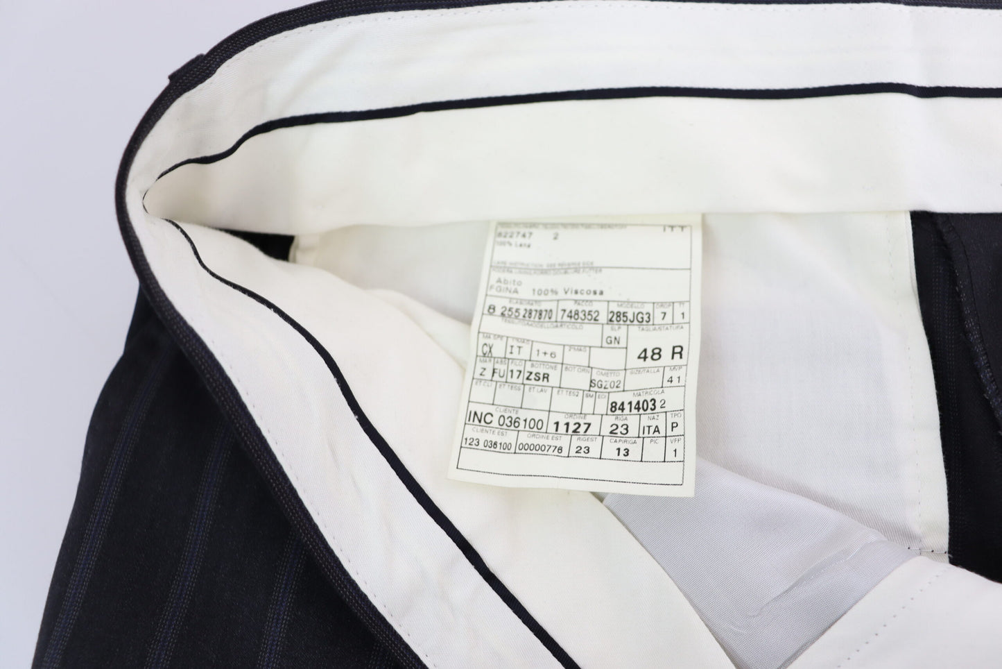 Dolce & Gabbana Gray Wool Blend Formal Trousers