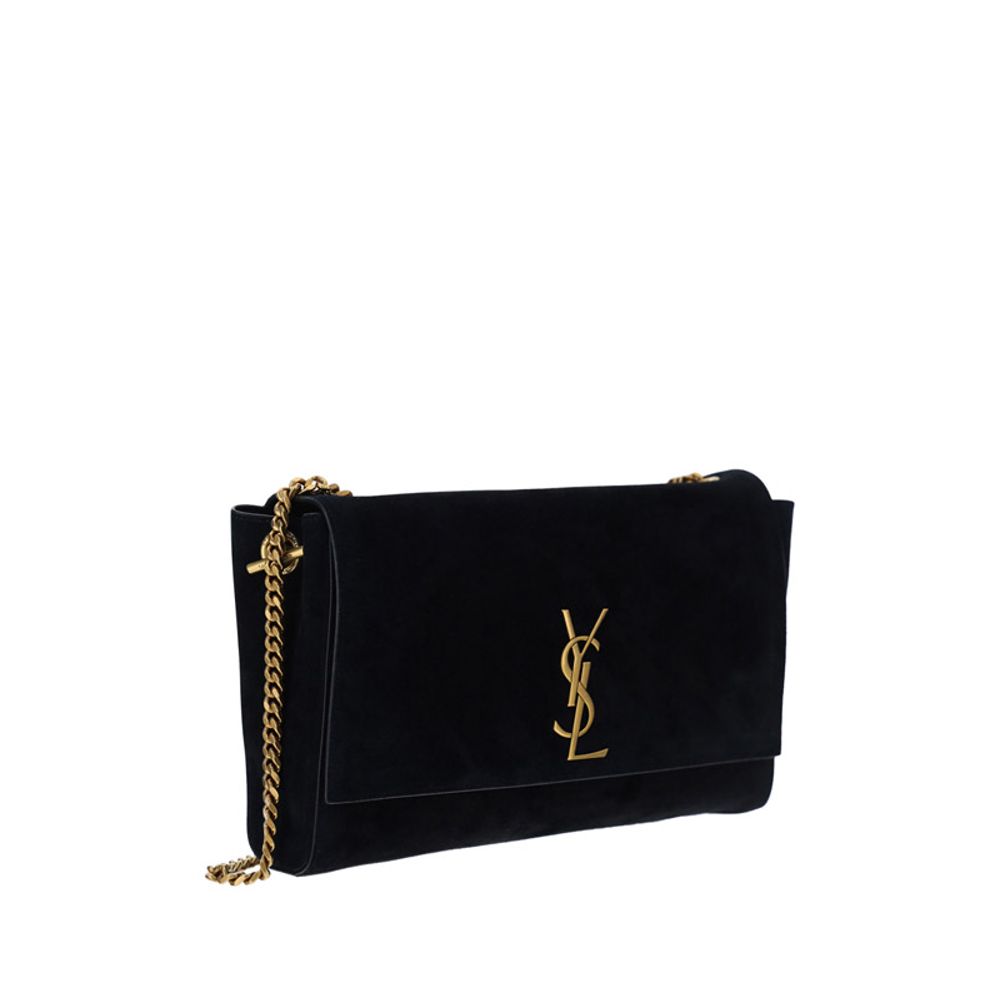 Saint Laurent Kate Suede Leather Shoulder Bag