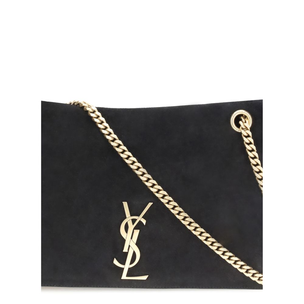 Saint Laurent Kate Suede Leather Shoulder Bag