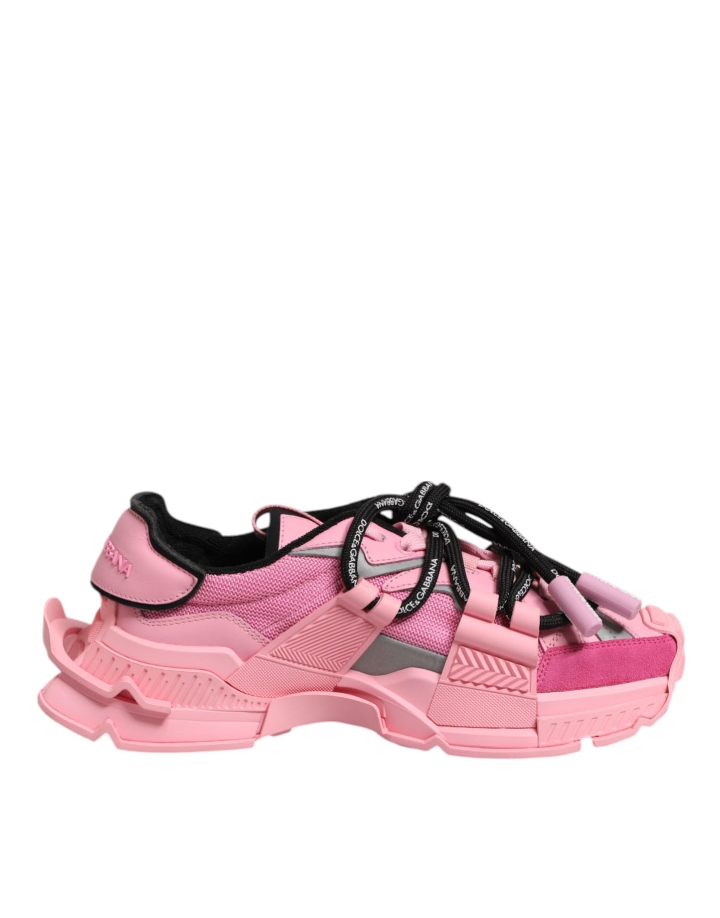 Dolce & Gabbana Pink Low Top Space Sneakers for Women