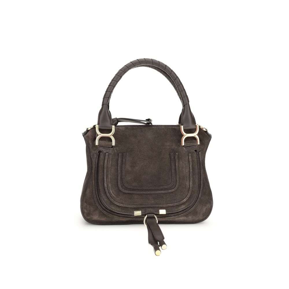 Chloé Marcie Small Suede Shoulder Bag