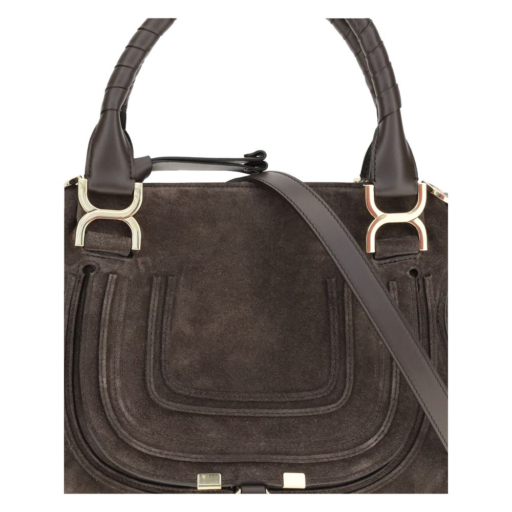 Chloé Marcie Small Suede Shoulder Bag