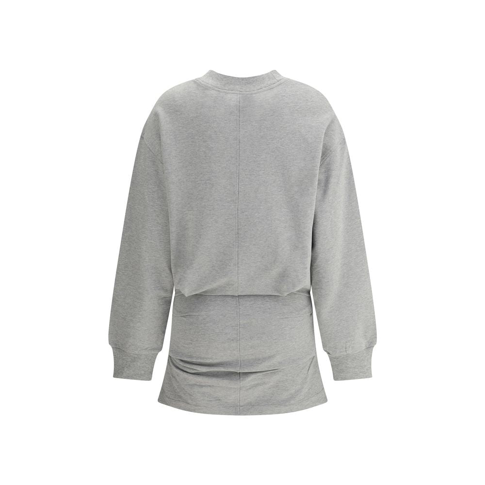The Attico Mini Cotton Long Sleeve Dress