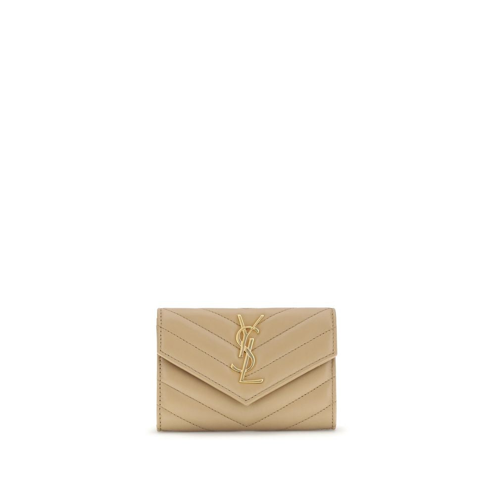 Saint Laurent Cassandre Leather Wallet