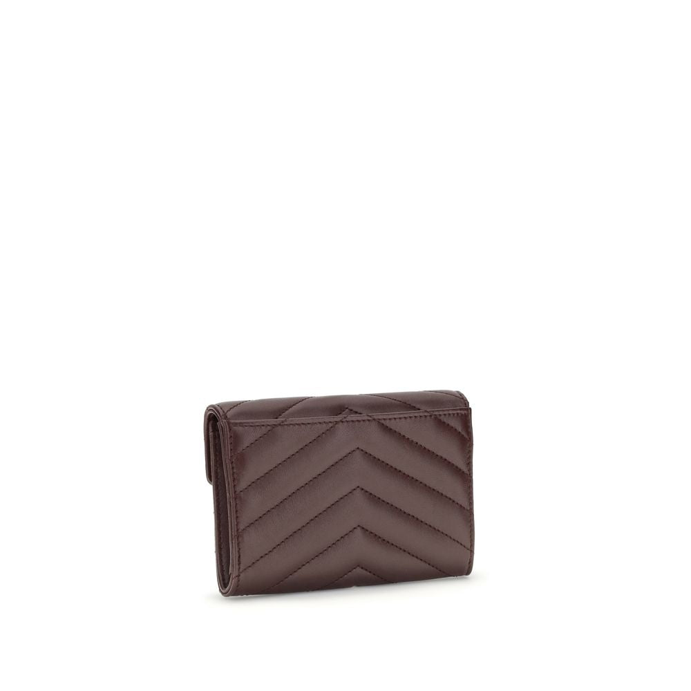 Saint Laurent Cassandre Leather Wallet
