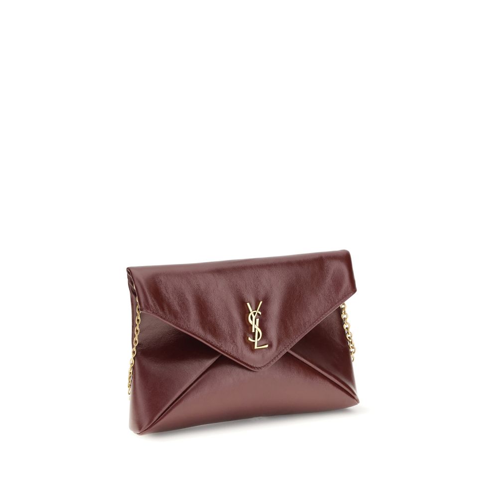 Saint Laurent Cassandre Chain Clutch Bag