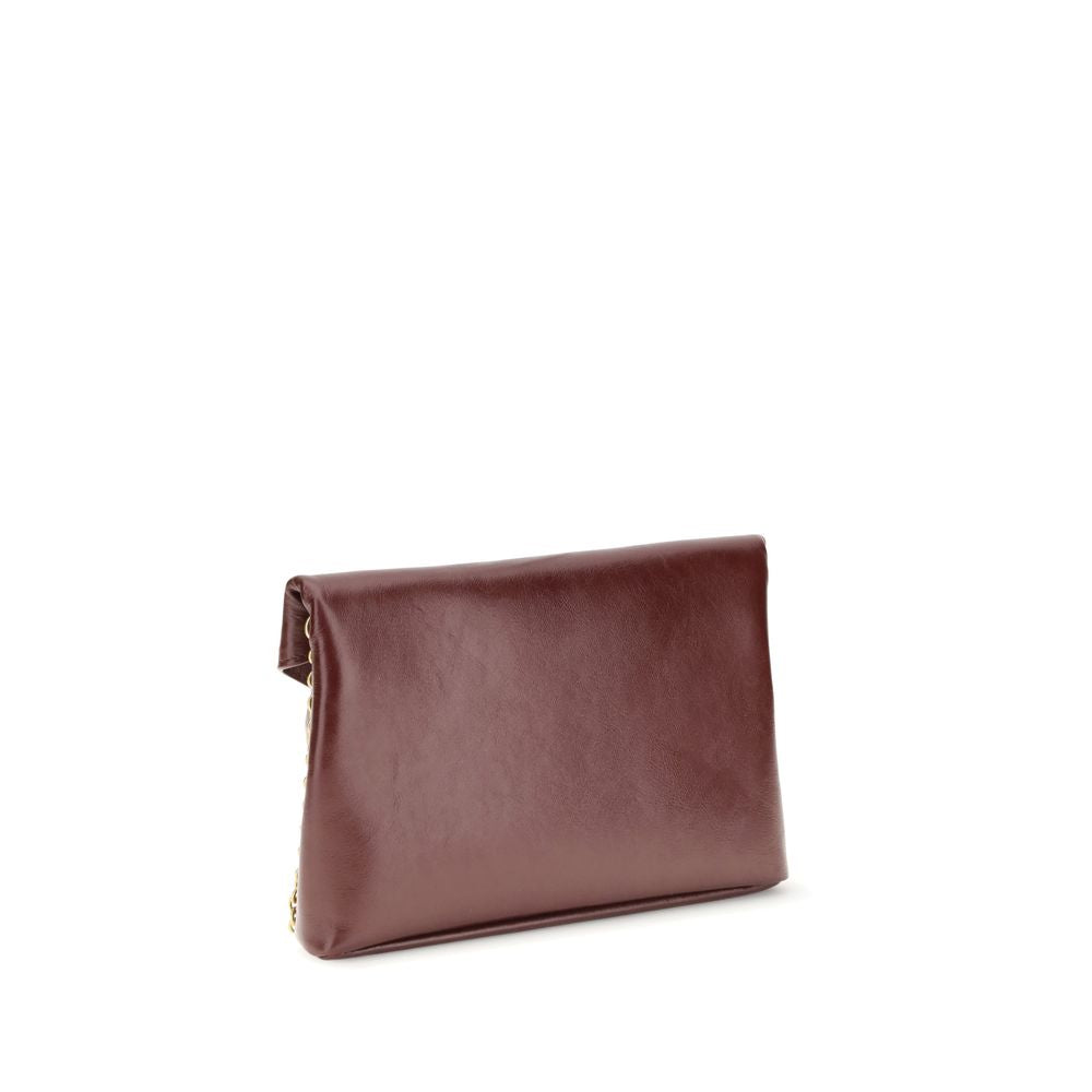 Saint Laurent Cassandre Chain Clutch Bag
