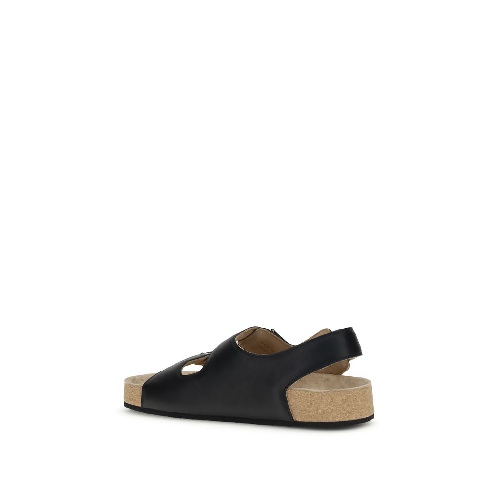Balenciaga x Scholl Flat Sandals - Chic Comfort and Style