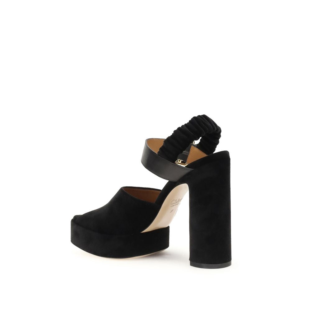 Chloé Aria Pumps - Velvet Elegance Redefined