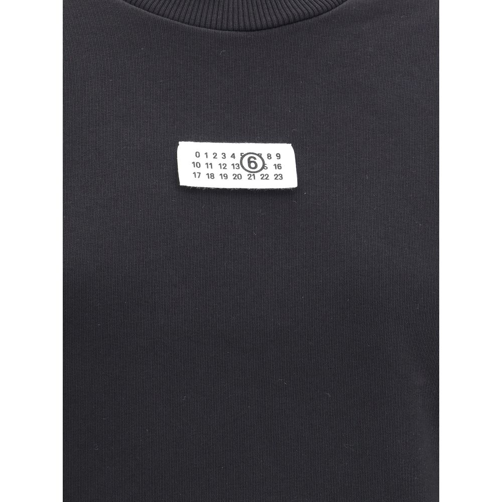 MM6 Logo Sweatshirt - Comfort Meets Contemporary Style