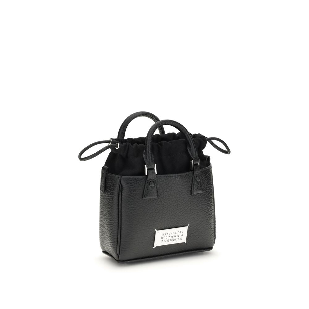 Margiela 5ac Horizontal Shoulder Bag in Garnet Leather