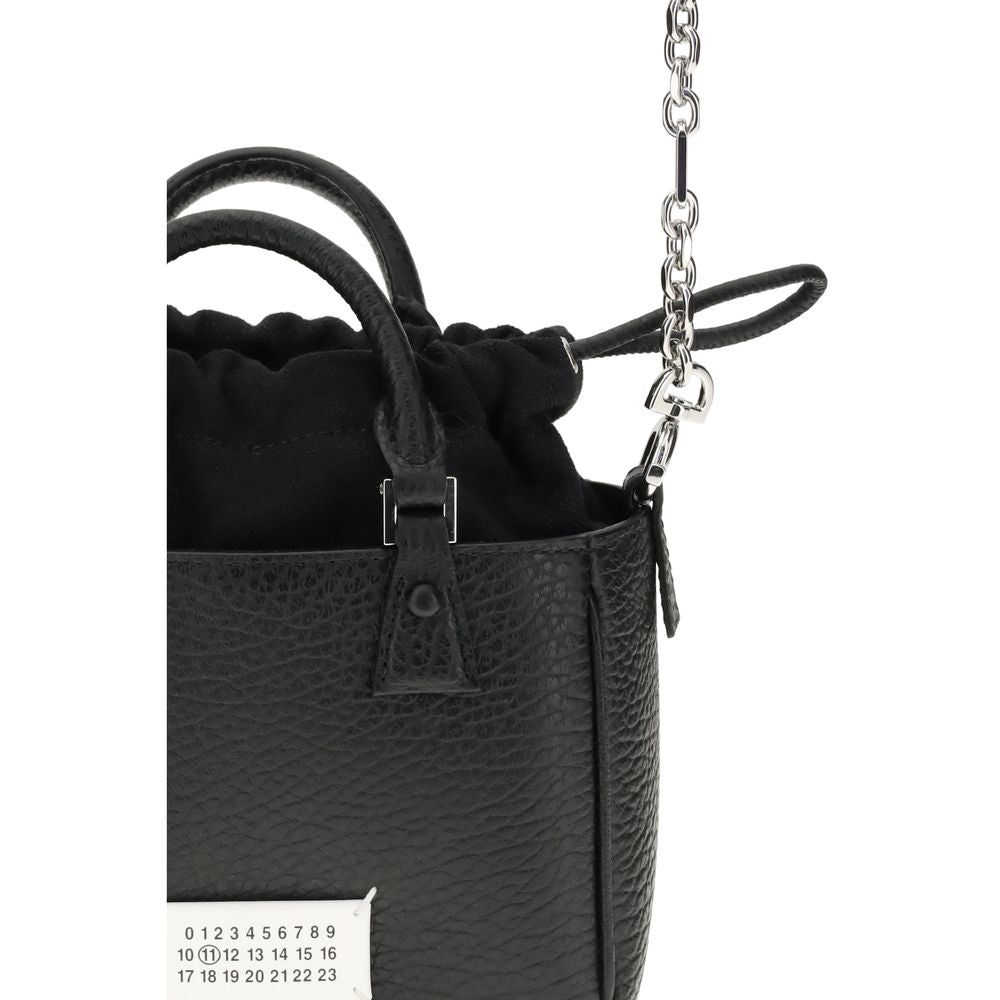 Margiela 5ac Horizontal Shoulder Bag in Garnet Leather