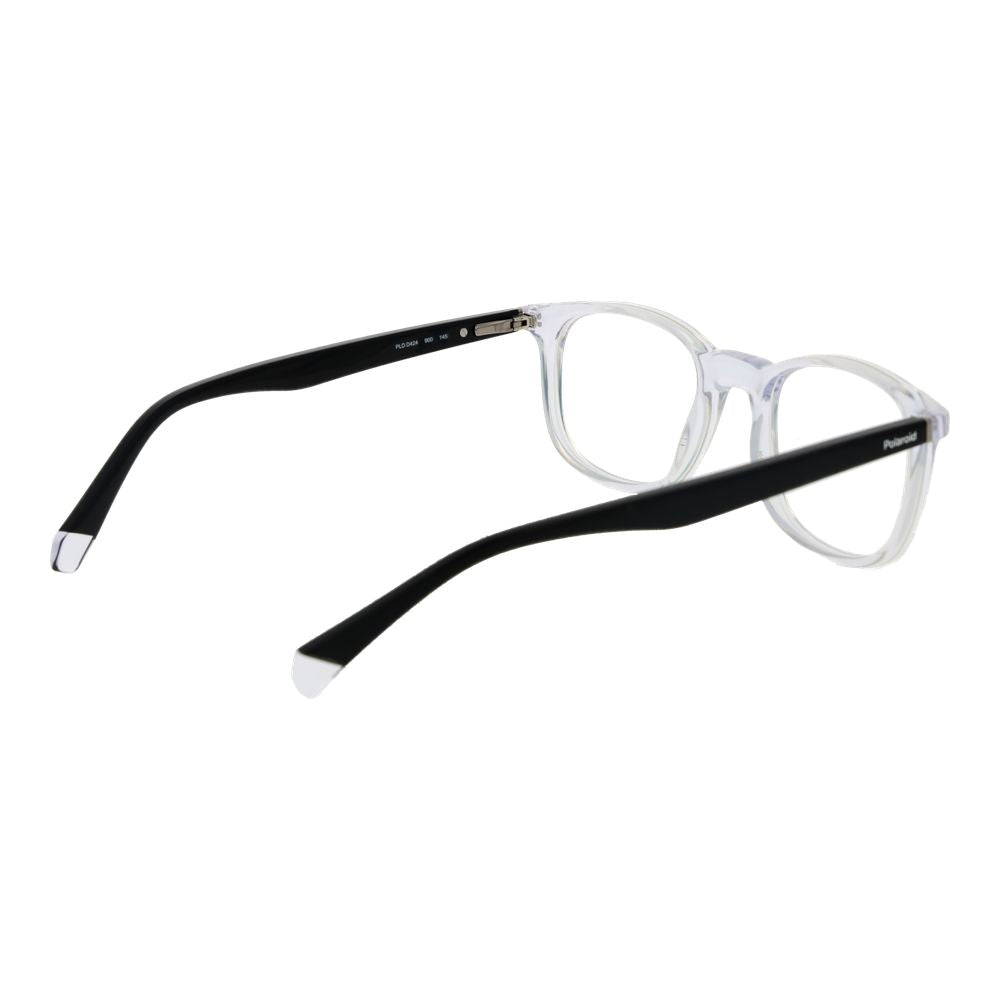 Polaroid Unisex Transparent Optical Frames – Rectangle Design, 50mm