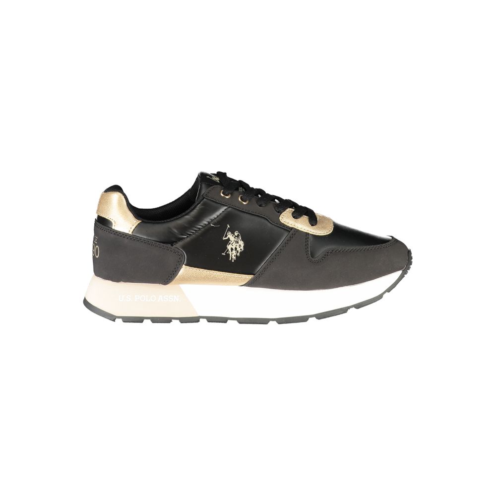 U.S. Polo Assn. Black Polyester Sneaker