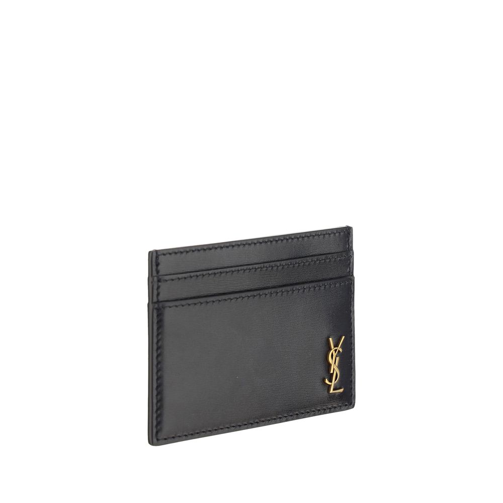 Saint Laurent Calfskin Card Holder