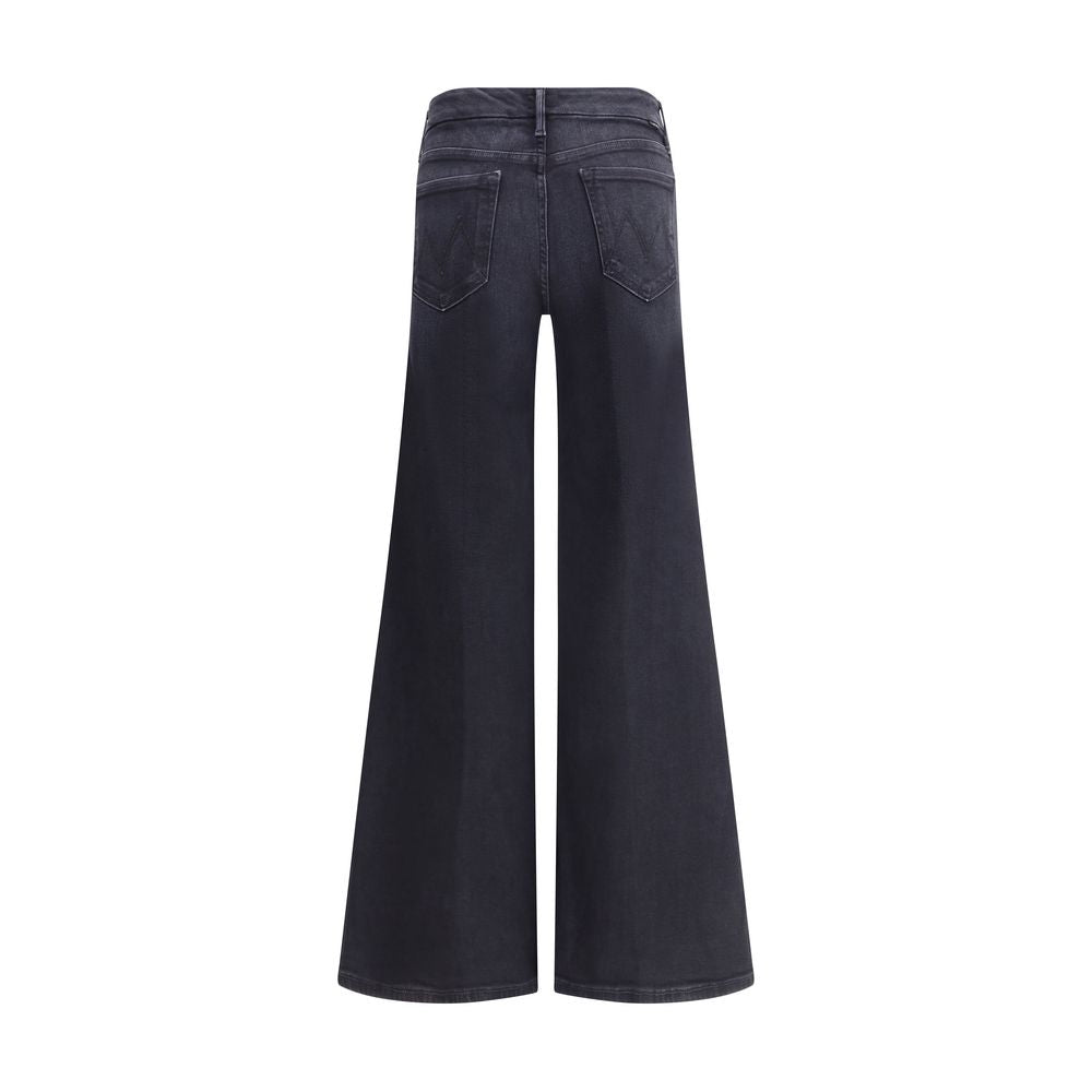 Mother Denim Wide Leg Stretch Cotton Jeans