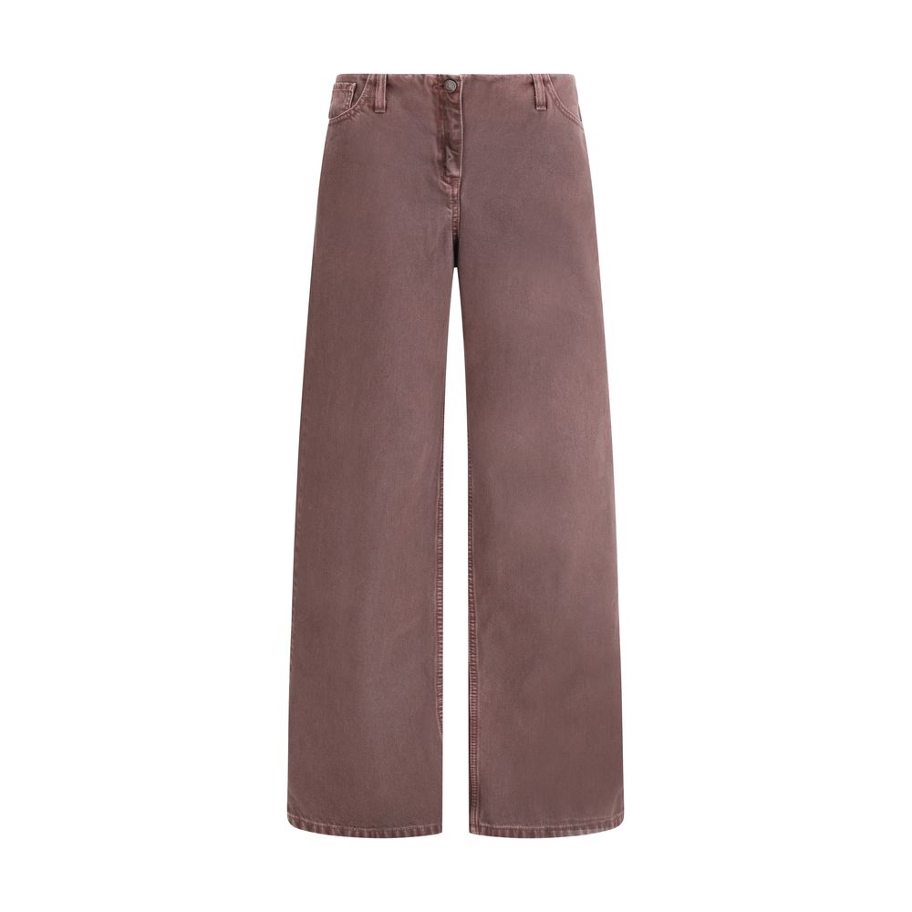 Magda Butrym Low Waist Wide Leg Jeans