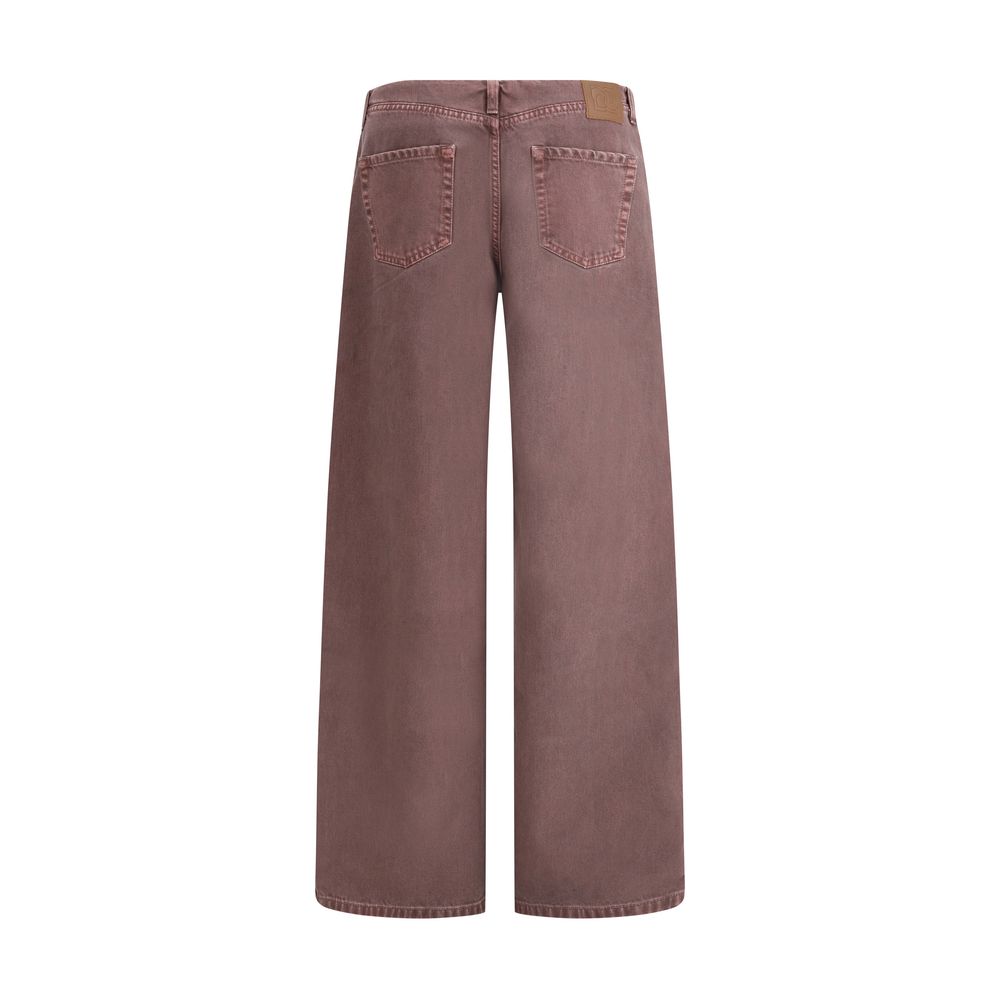 Magda Butrym Low Waist Wide Leg Jeans