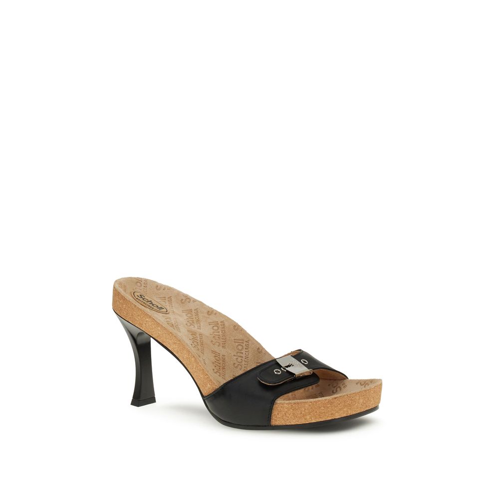 Balenciaga x Scholl Sandals - Ergonomic Comfort Meets Contemporary Style