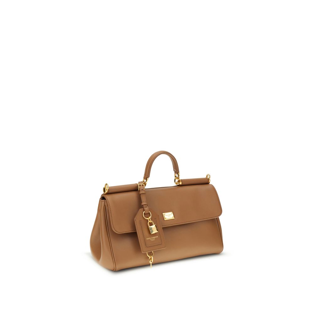 Dolce & Gabbana Tan My Sicily Handbag