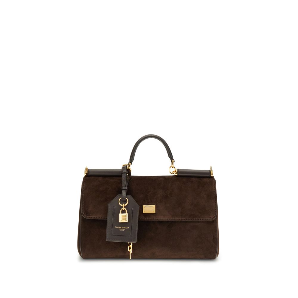 Dolce & Gabbana Brown My Sicily Handbag
