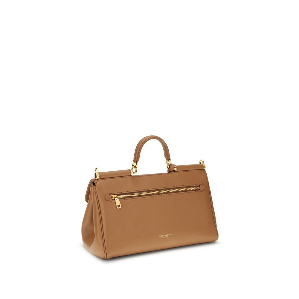 Dolce & Gabbana Tan My Sicily Handbag