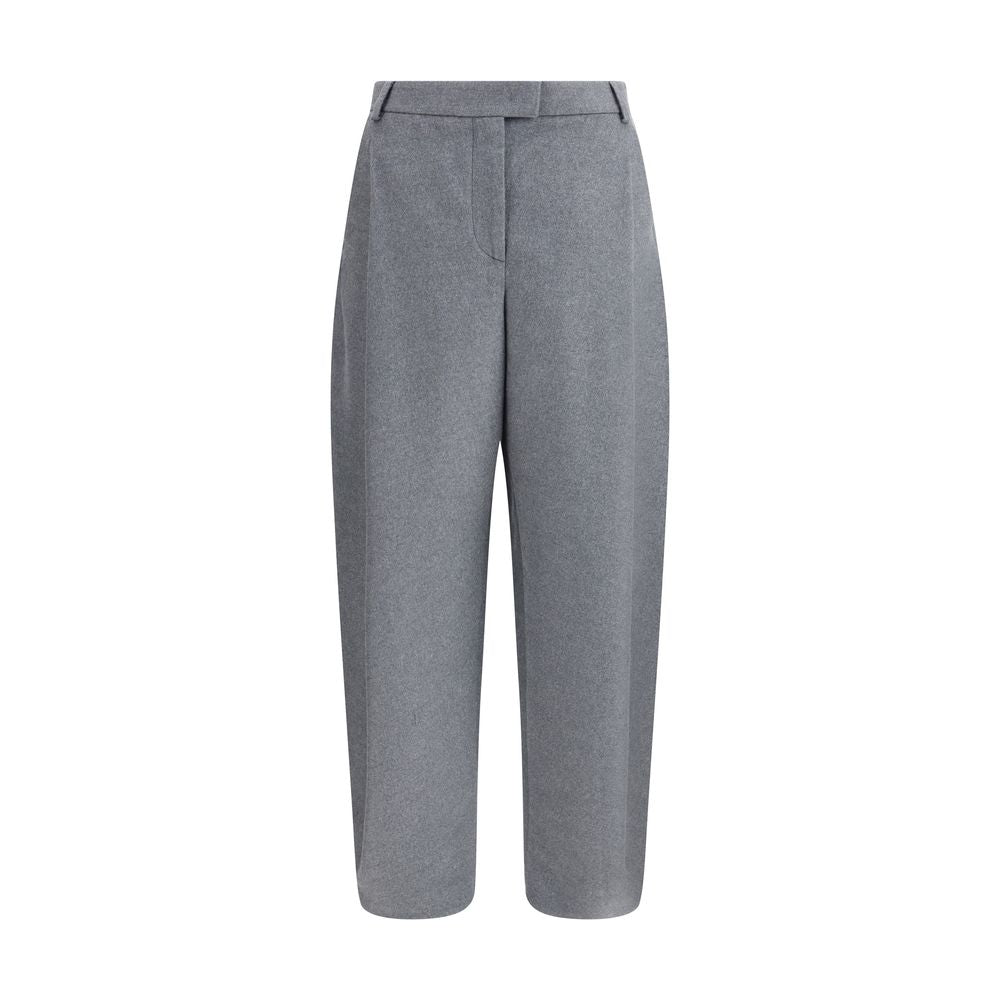 Giorgio Armani Silk Flannel Pants