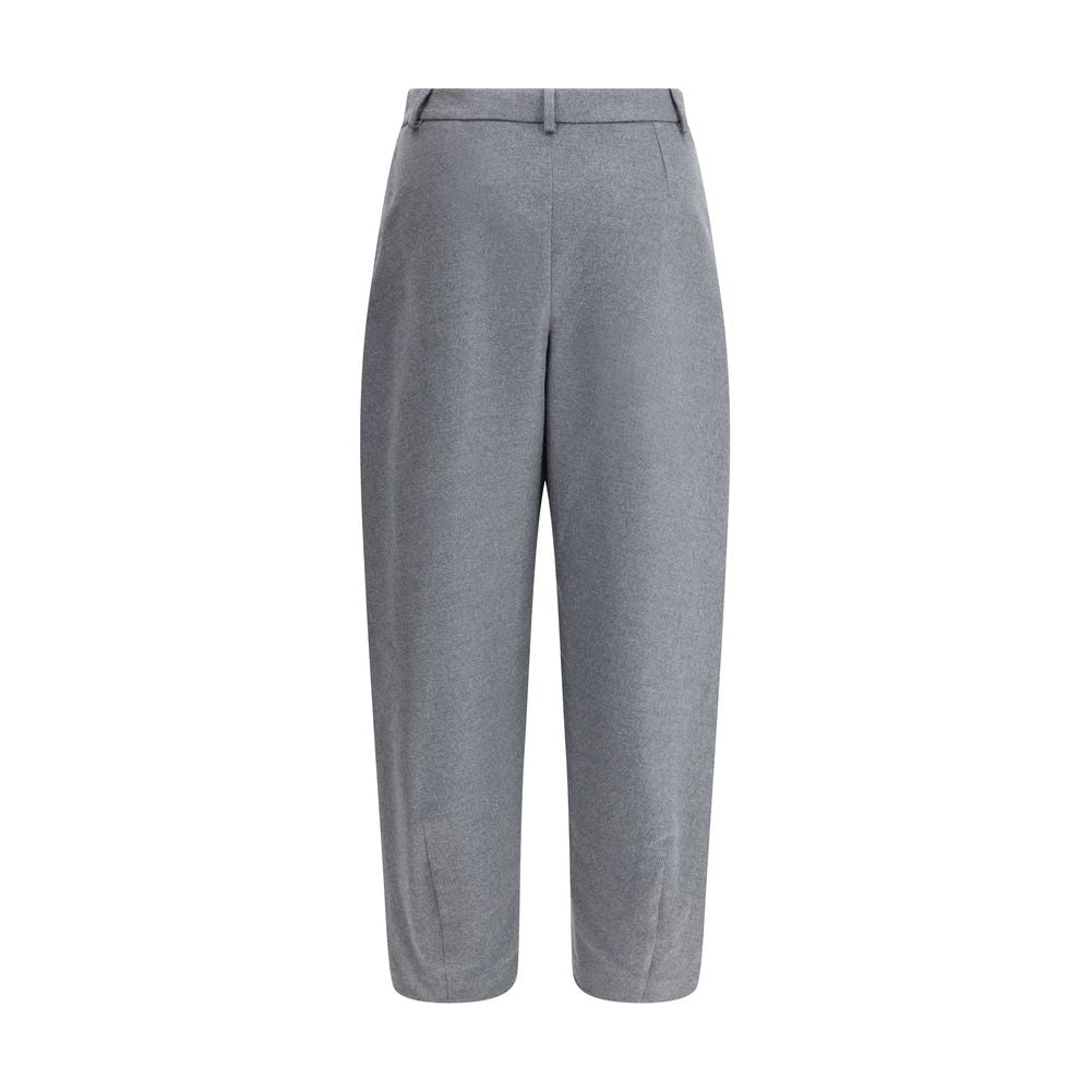 Giorgio Armani Silk Flannel Pants