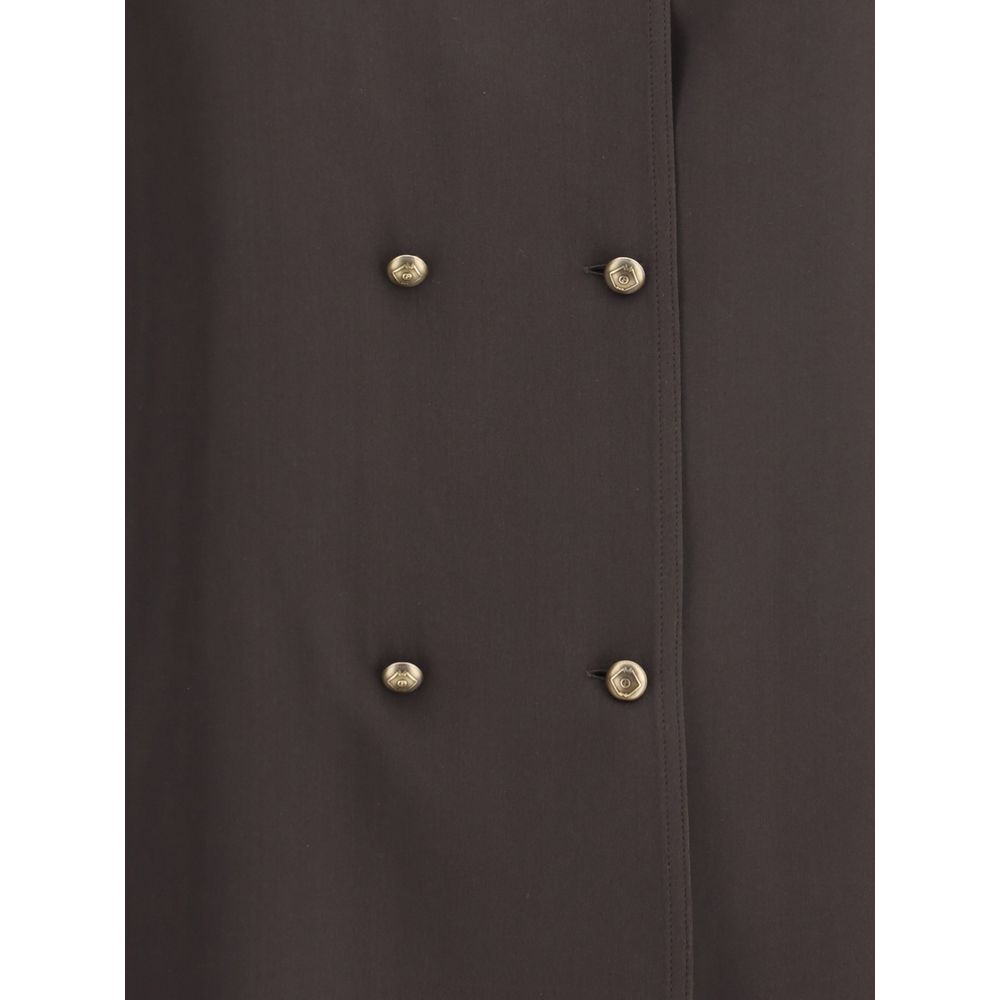 Giorgio Armani Double-breasted Silk Shirt