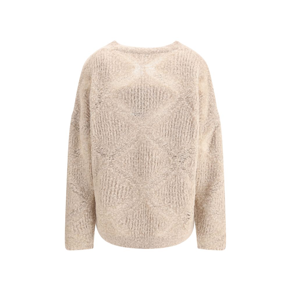Giorgio Armani V-neck Cashmere and Alpaca Blend Sweater